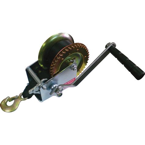 tow strap winch